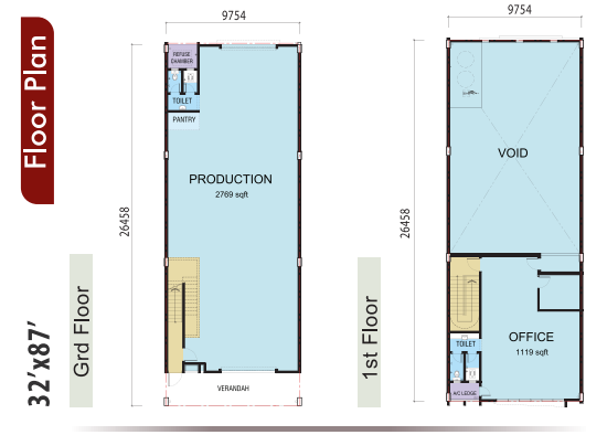 Type A Floor Plan Concept